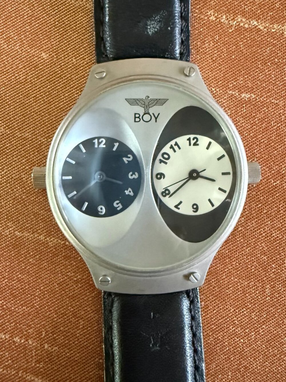 Vintage Boy London Dual Time Quartz Watch